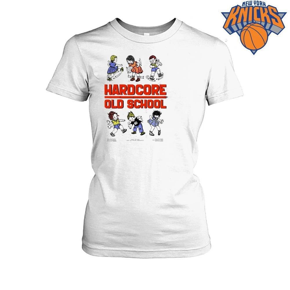 Hardcore Old School Punk Rock Vintage Kids Dancing Graphic Shirt