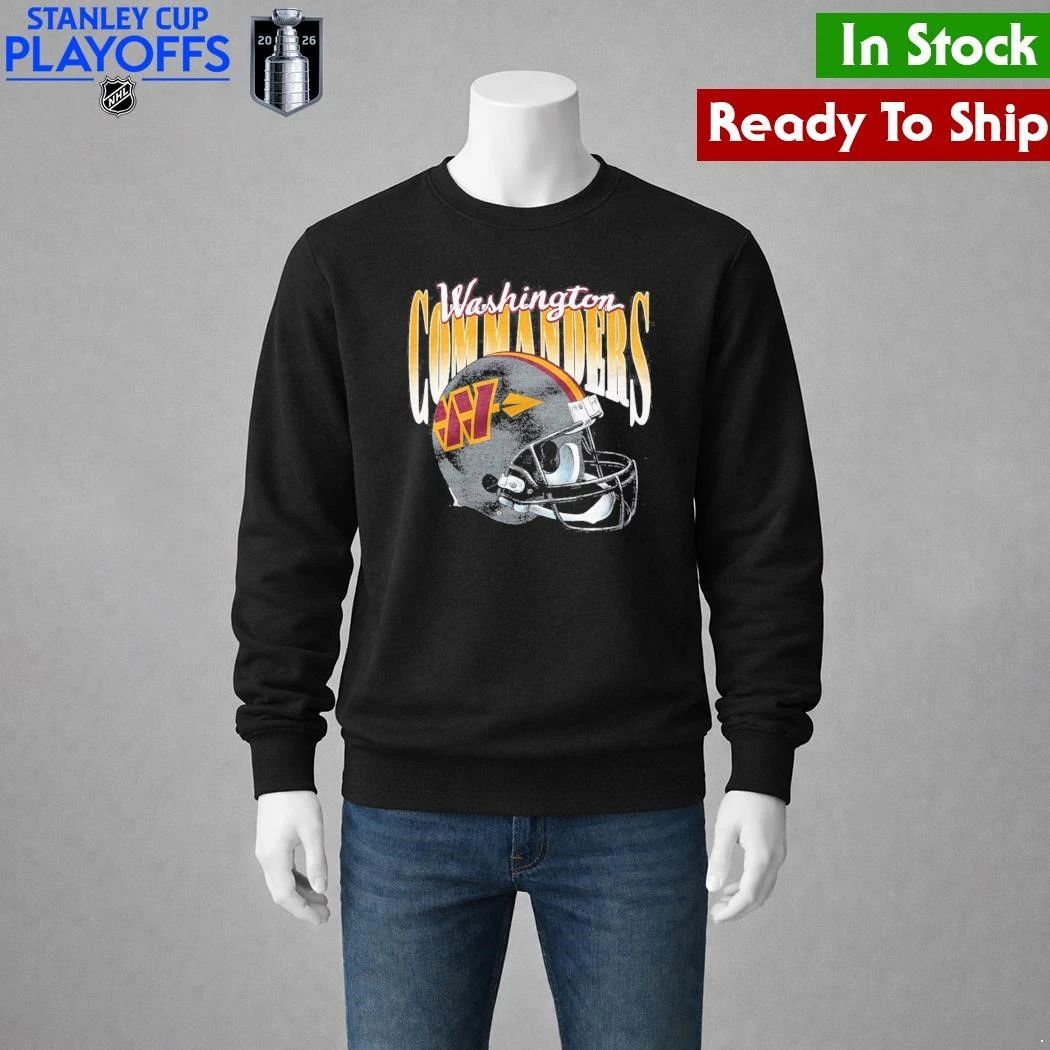 Washington Commanders Homage Toddler Gradient Helmet Tri-Blend Shirt Unisex , , , Long Sleeve Tee