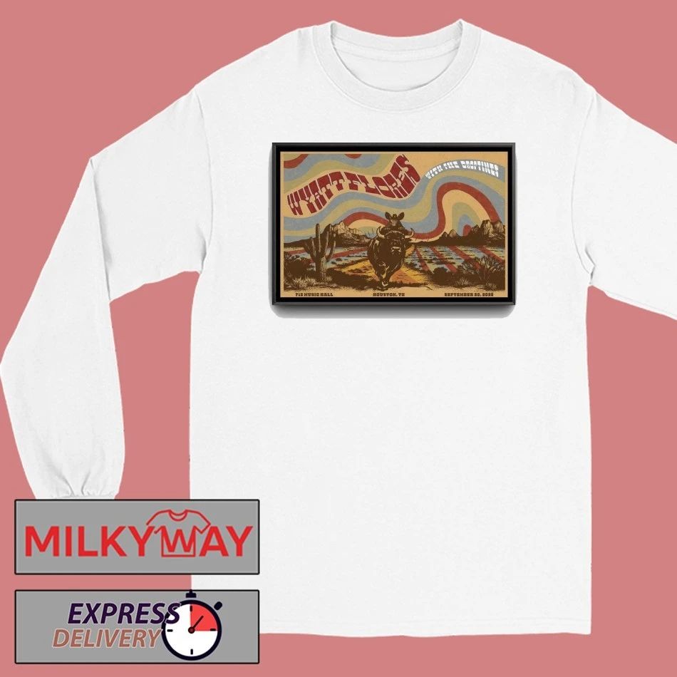 Wyatt Flores Houston TX Sept 2025 Poster shirt Unisex , , , Long Sleeve Tee