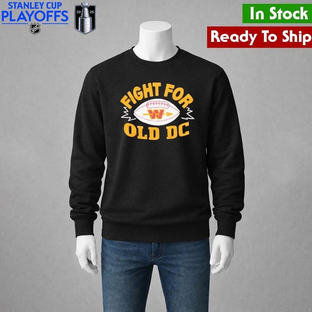 Washington Commanders Fight For Old DC Logo Shirt Unisex , , , Long Sleeve Tee