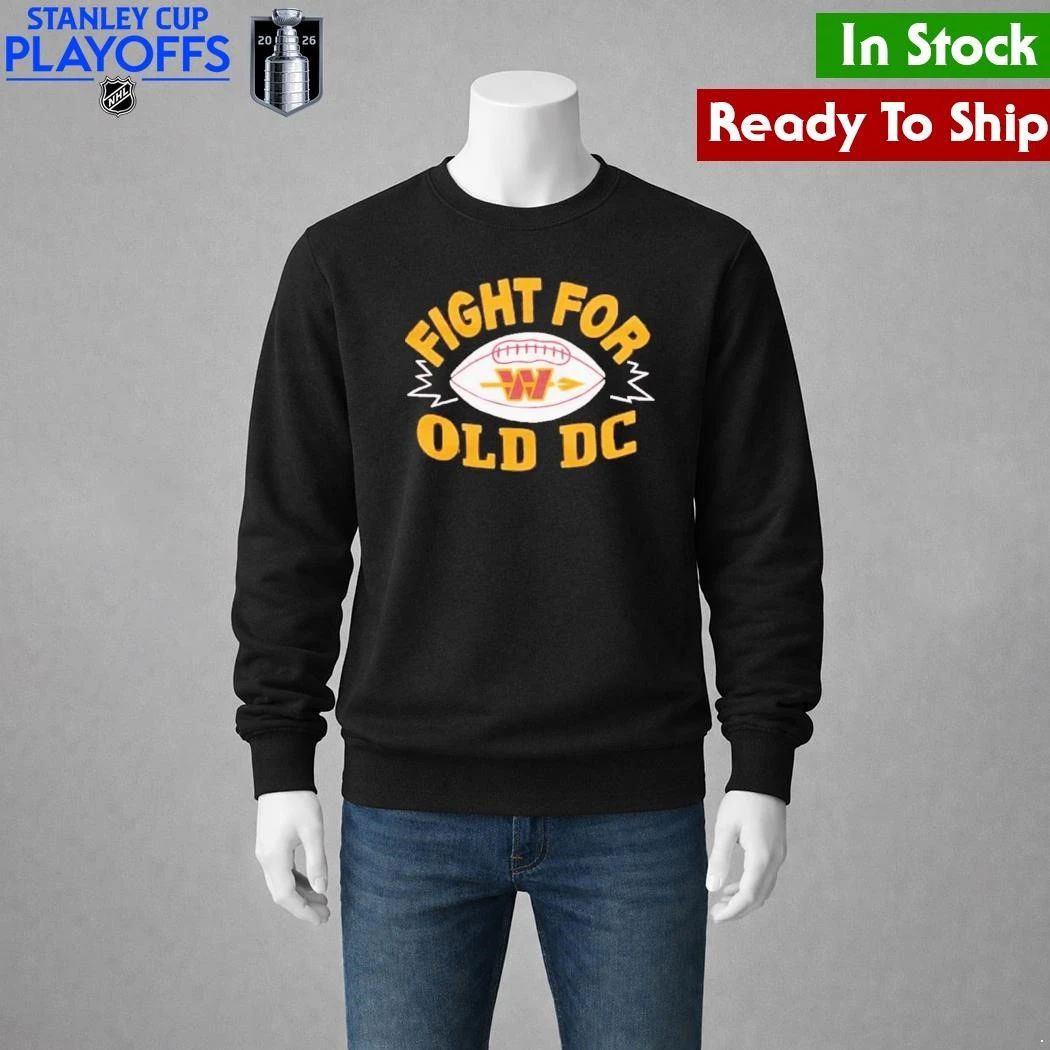 Washington Commanders Fight For Old DC Logo Shirt Unisex , , , Long Sleeve Tee