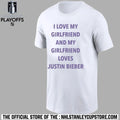 I Love My Girlfriend And My Girlfriend Loves Justin Bieber Shirt Unisex , , , Long Sleeve Tee