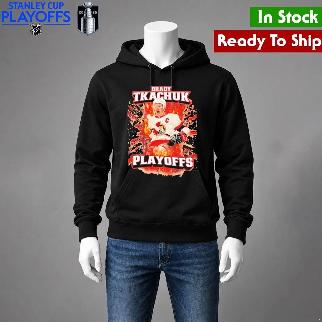 Brady Tkachuk Playoffs Shirt Unisex , , , Long Sleeve Tee