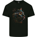 A Fantasy Cat With Cool Colours 2 Mens Light Cotton Unisex , , , Long Sleeve Tee