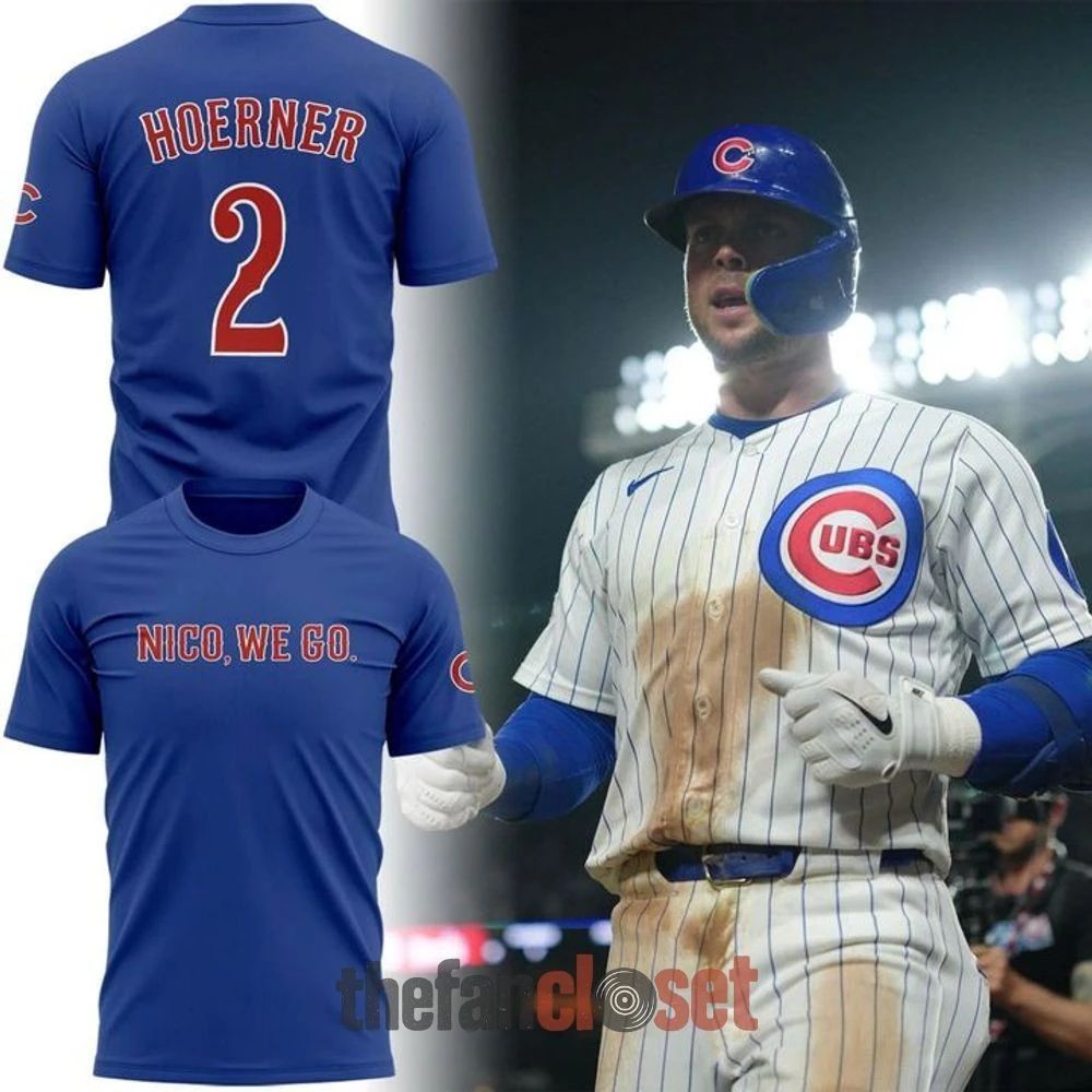 Chicago Cubs Nico Hoerner “NICO, WE GO.” Limited Edition Shirt Unisex , , , Long Sleeve Tee