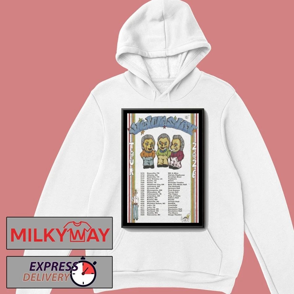 Wednesday Announce Tour US 2026 Poster shirt Unisex , , , Long Sleeve Tee