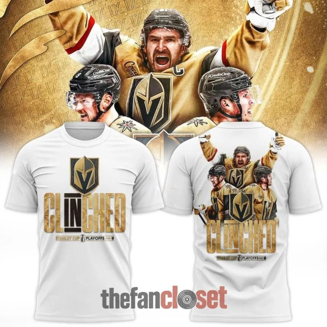 Vegas Golden Knights 2026 Clinched Stanley Cup Playoff Special Shirt Unisex , , , Long Sleeve Tee