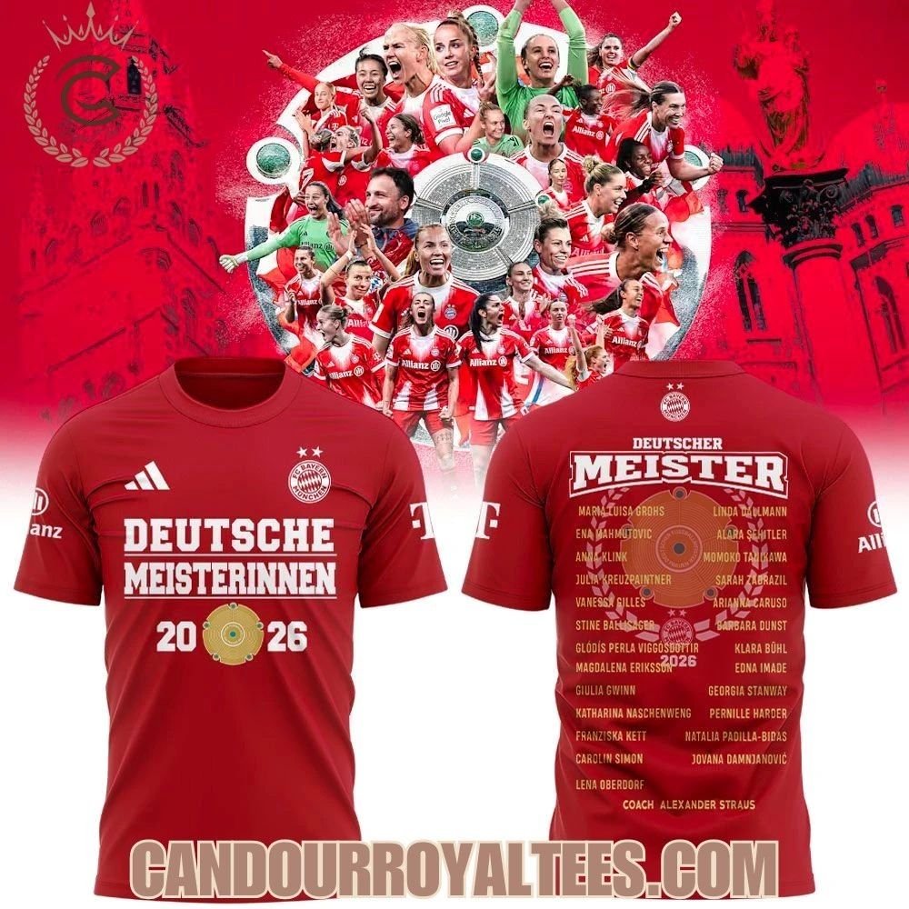 FC Bayern Frauen Meisterinnen 2026 shirt Unisex , , , Long Sleeve Tee