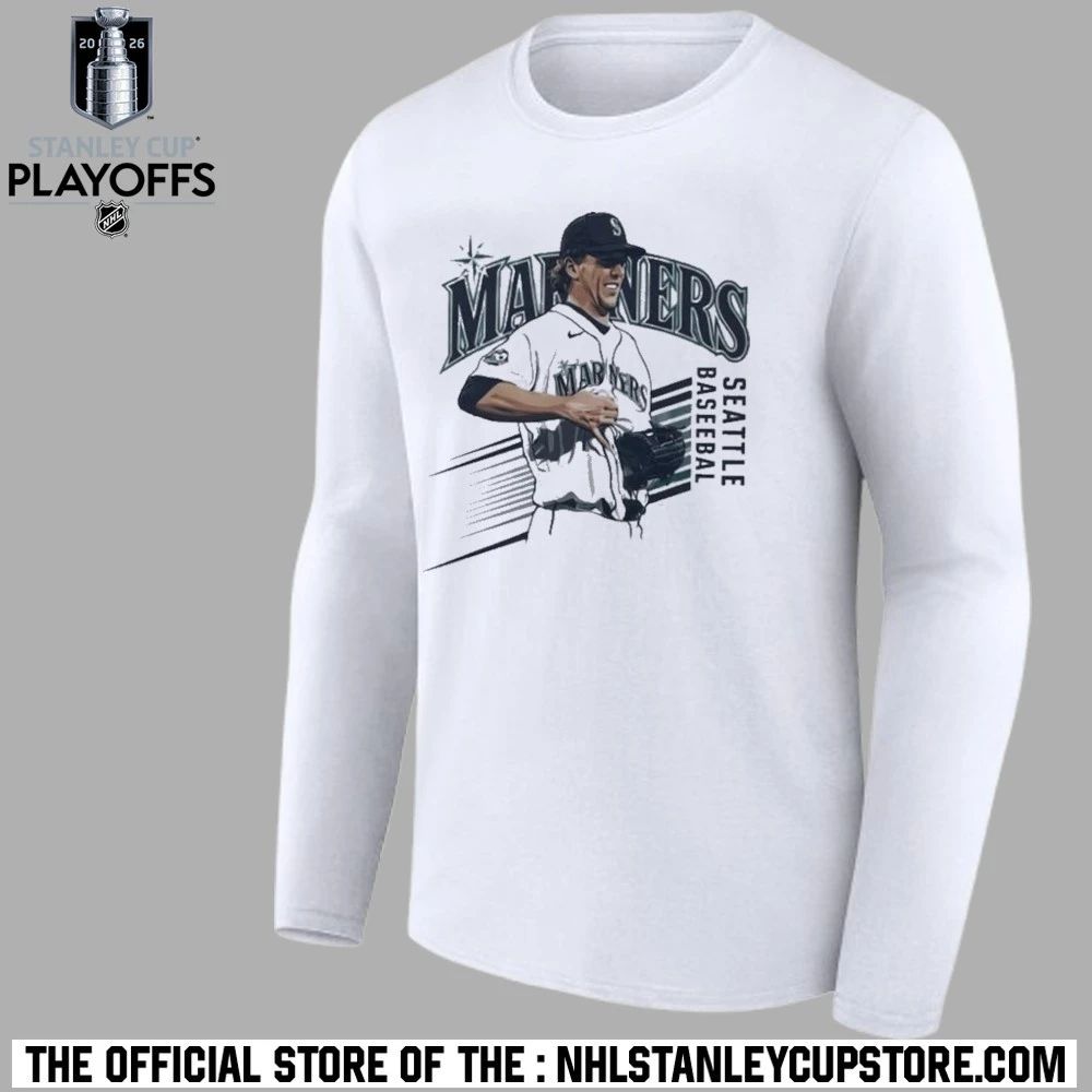 Logan Gilbert Mariners Baseball Pitcher Catches Ball Shirt Unisex , , , Long Sleeve Tee