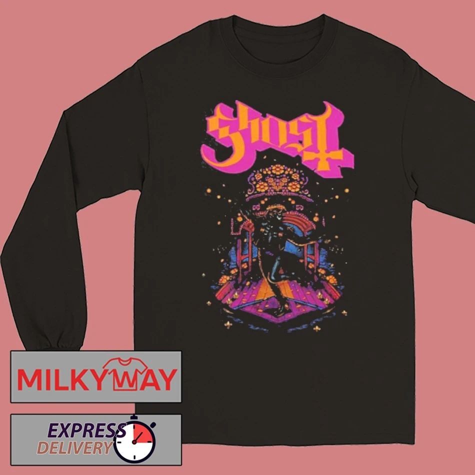 Ghost Band Xochimilco Merch Tee Mexico City shirt Unisex , , , Long Sleeve Tee