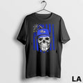 Original Baltimore Ravens Football Skull Hip Hop Us Flag Graphic Unisex , , , Long Sleeve Tee