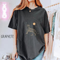 Vintage Tiger Graphic Comfort Tee Boho Moon Soft Relaxed Fit Shirt Unisex , , , Long Sleeve Tee