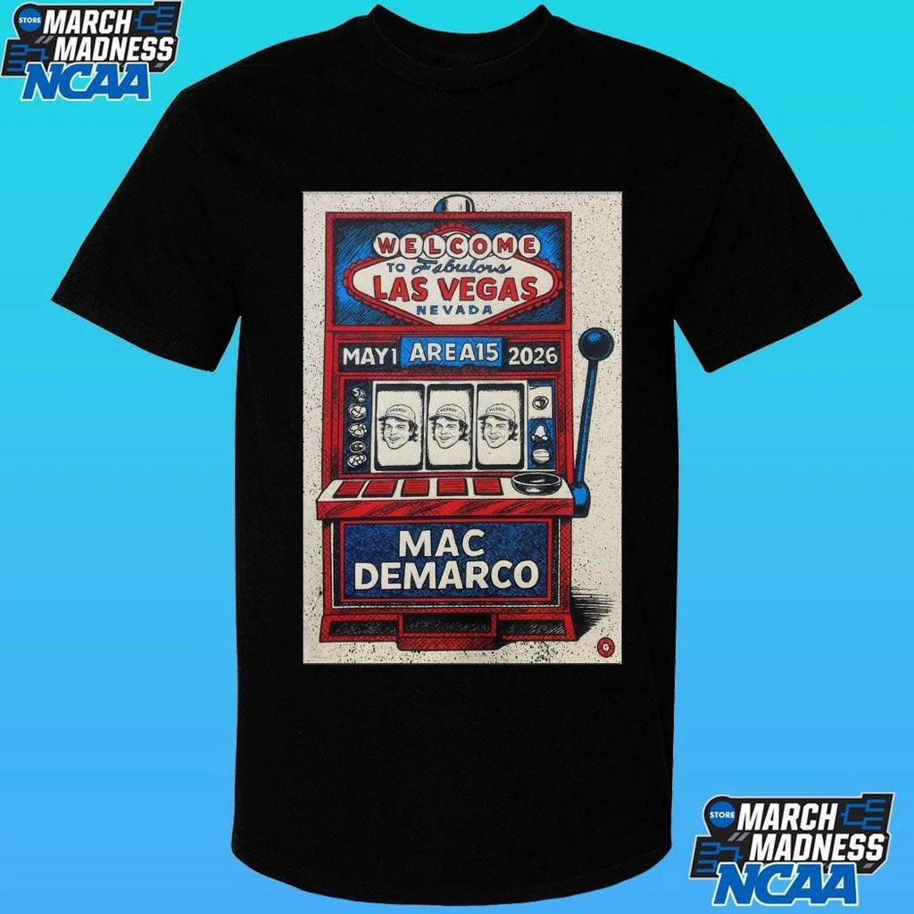 Mac Demarco Show At Area15 Las Vegas Nv 05.01.2026 Poster Shirt Unisex , , , Long Sleeve Tee