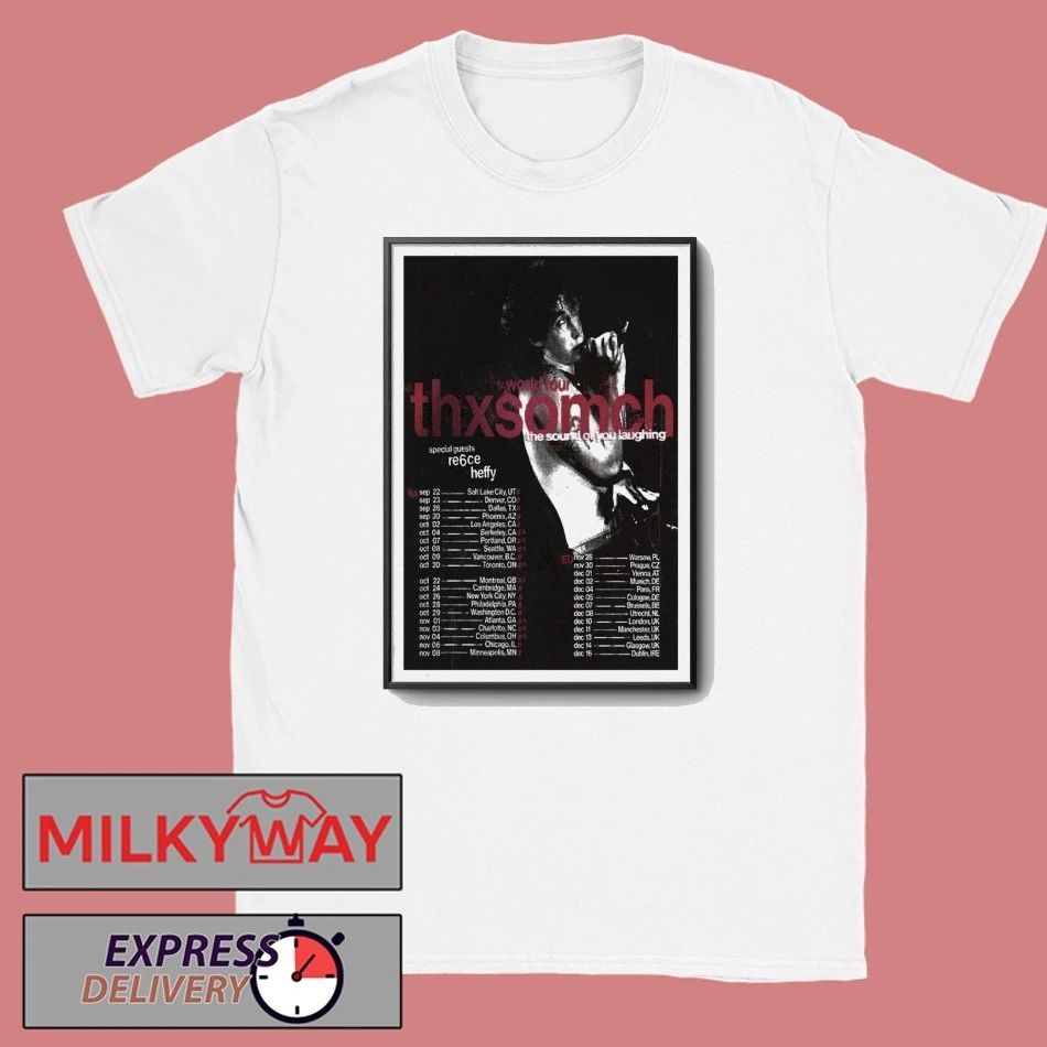 ThxSoMch World Tour 2025 Poster shirt Unisex , , , Long Sleeve Tee