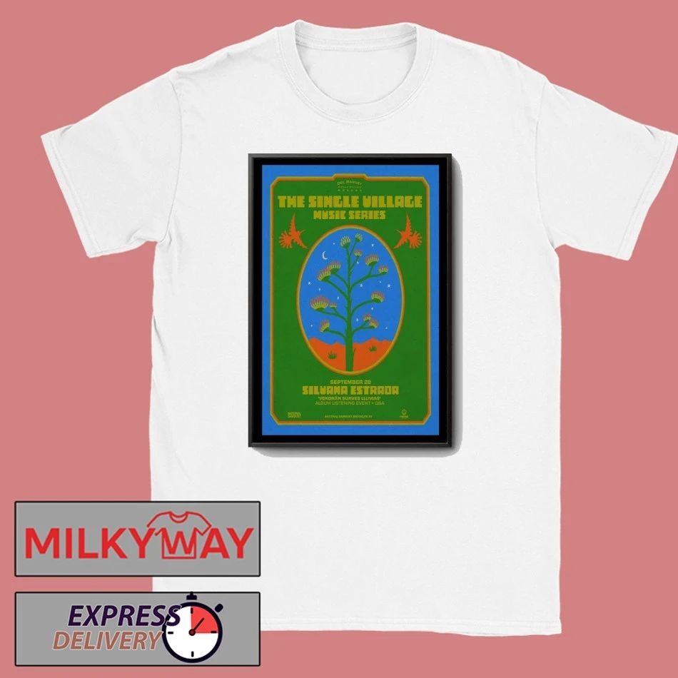 Silvana Estrada Tour Brooklyn, NY 09.28.2025 Poster shirt Unisex , , , Long Sleeve Tee