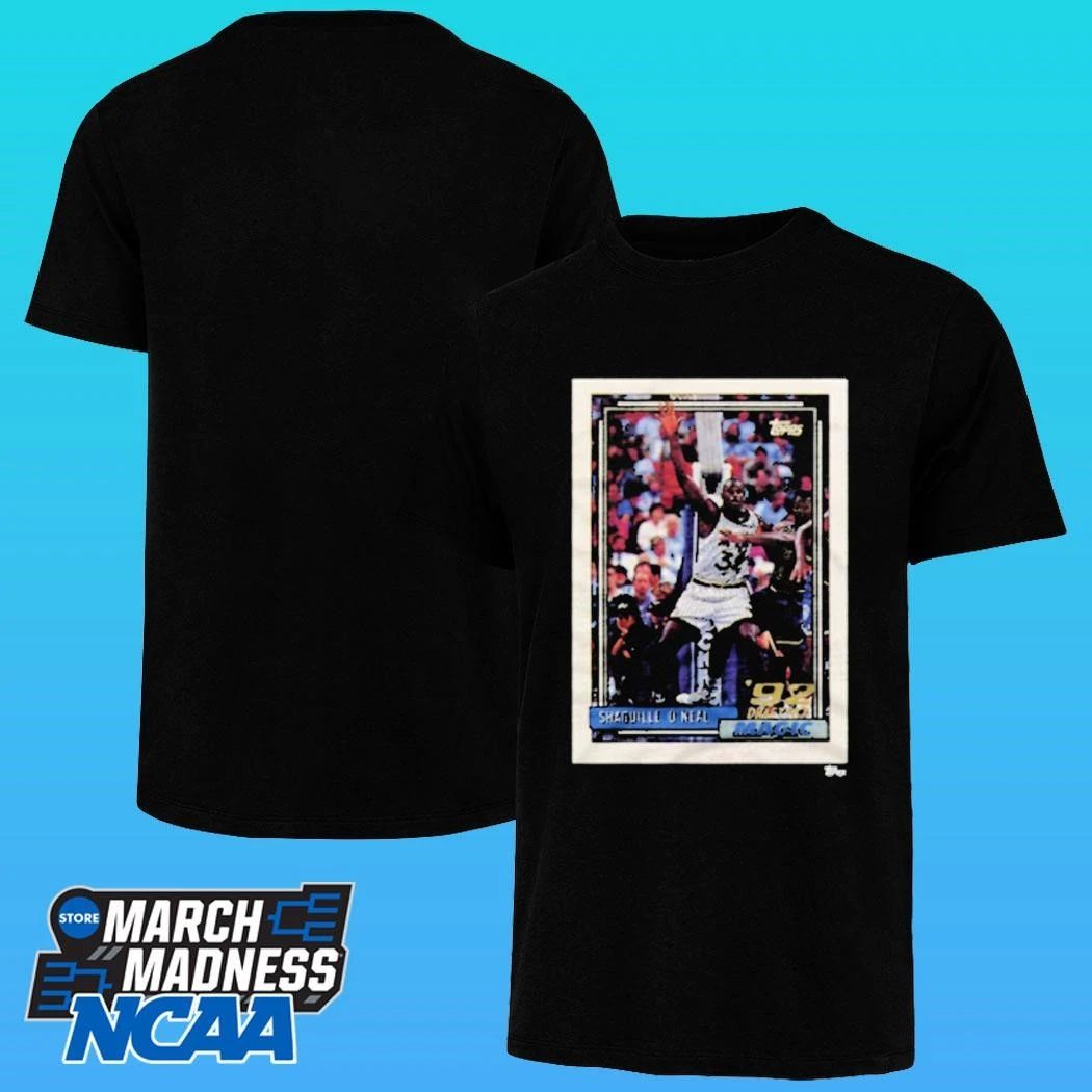 1992 Topps Basketball Shaquille O’neal Magic Shirt Unisex , , , Long Sleeve Tee