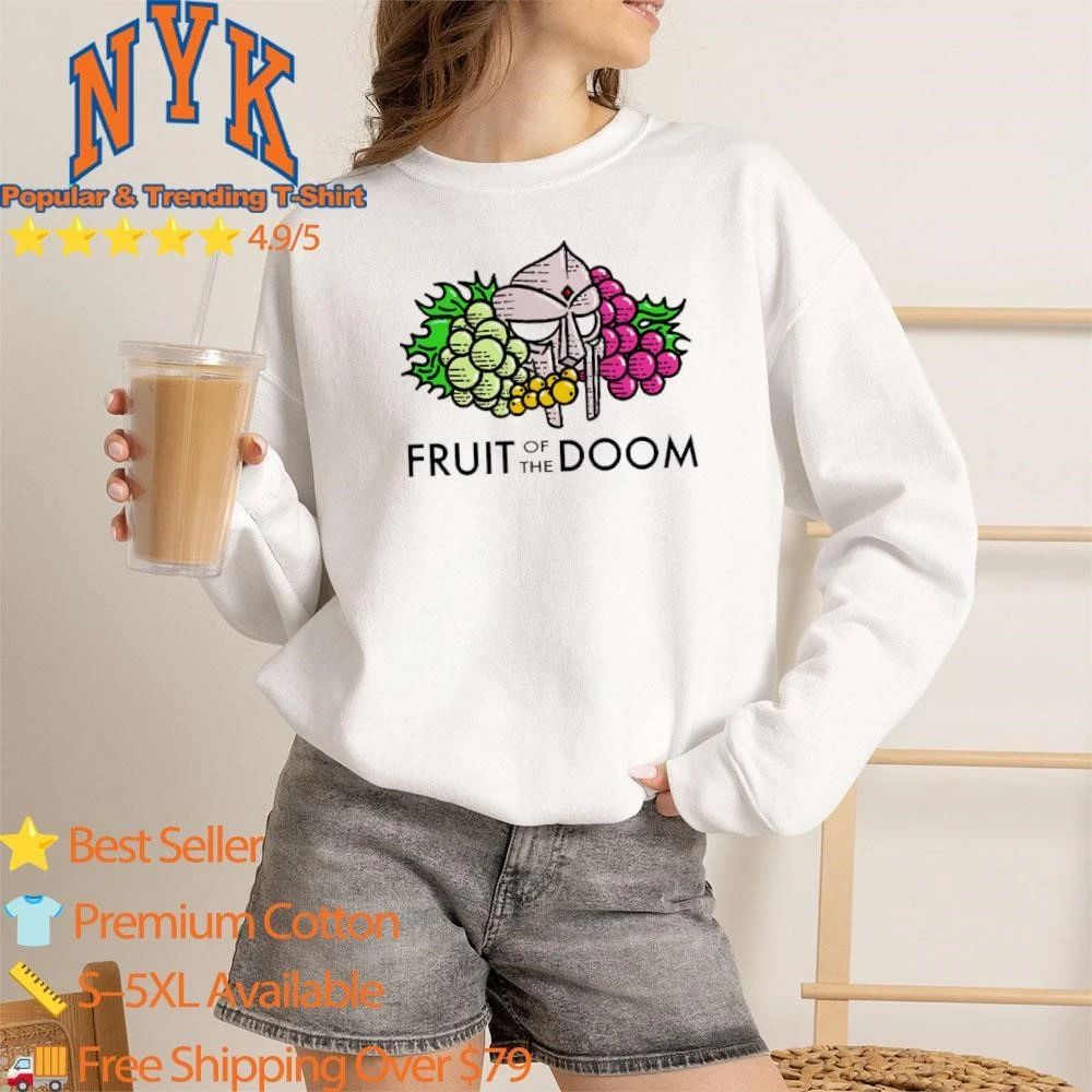 MF DOOM Fruit of the Loop Parody Fruit of the Doom Shirt