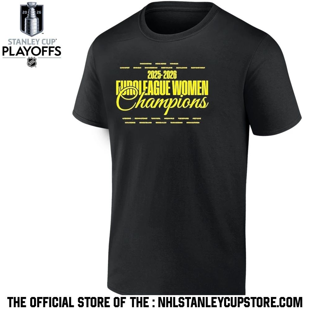 Breanna Stewart Emma Meesseman Euroleague Women Champions 2025 2026 Shirt Unisex , , , Long Sleeve Tee