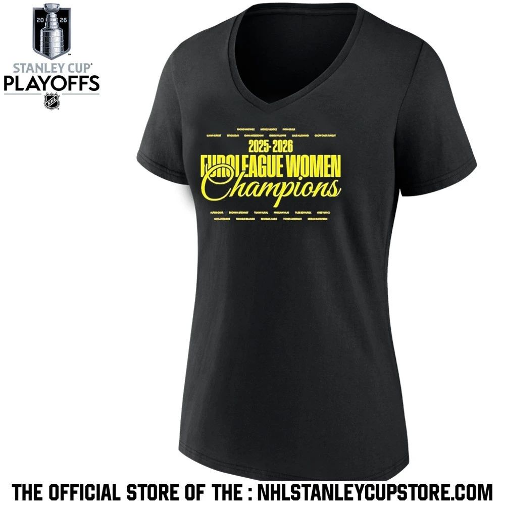 Breanna Stewart Emma Meesseman Euroleague Women Champions 2025 2026 Shirt Unisex , , , Long Sleeve Tee