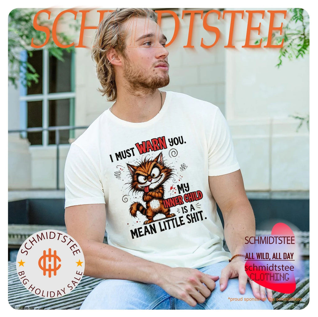 Cat I must warn you my inner child is a mean little shit shirt