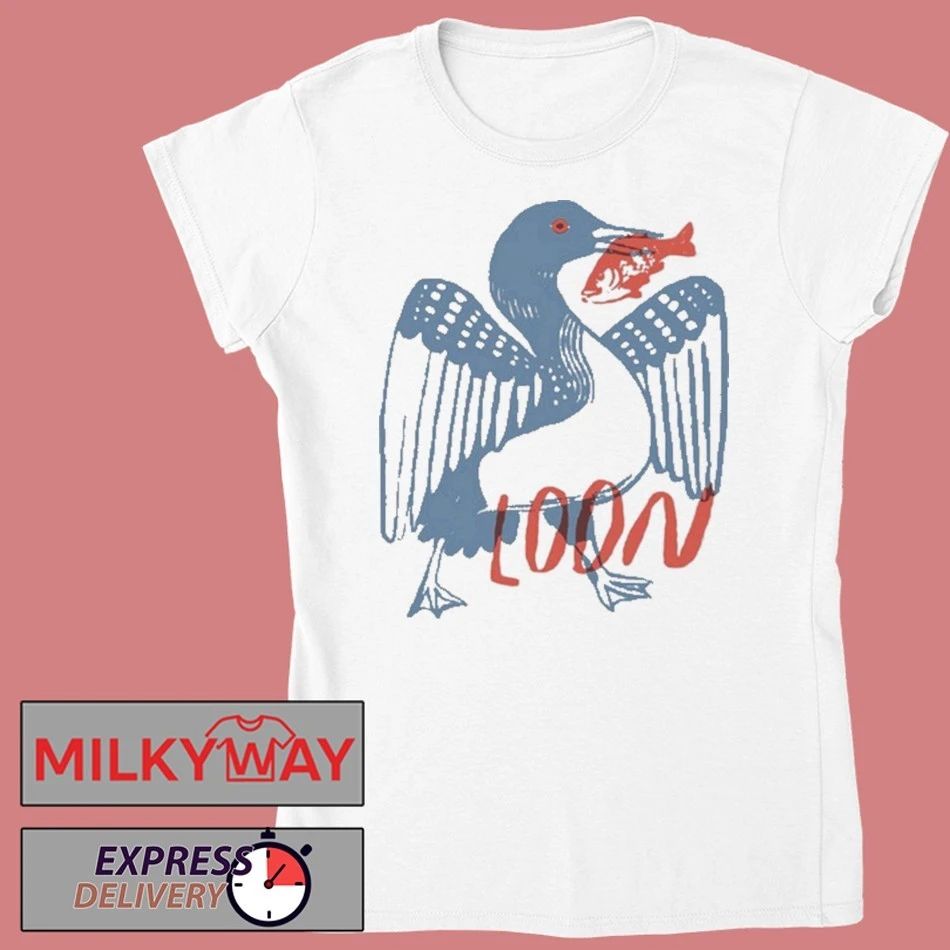 Bird Collective Loon shirt Unisex , , , Long Sleeve Tee