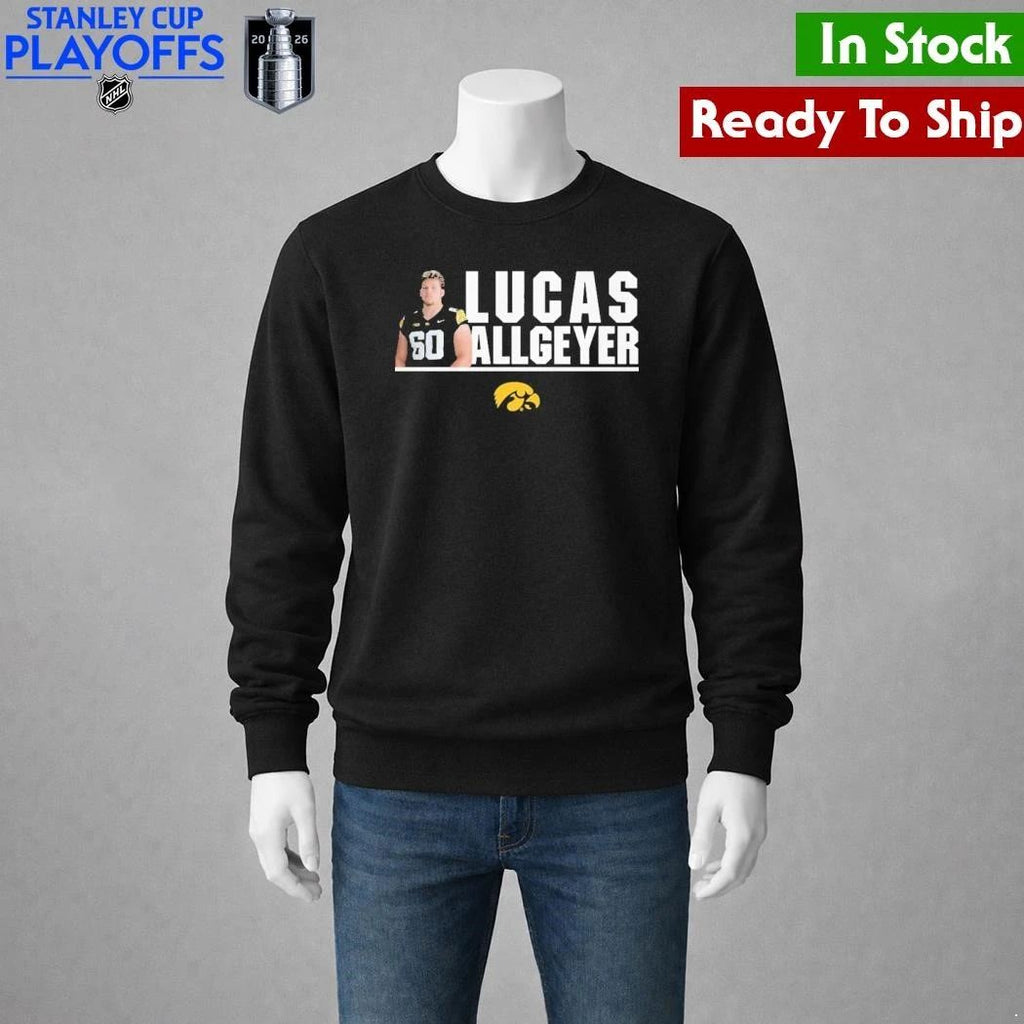 Lucas Allgeyer Lowa Hawkeyes Shirt Unisex , , , Long Sleeve Tee