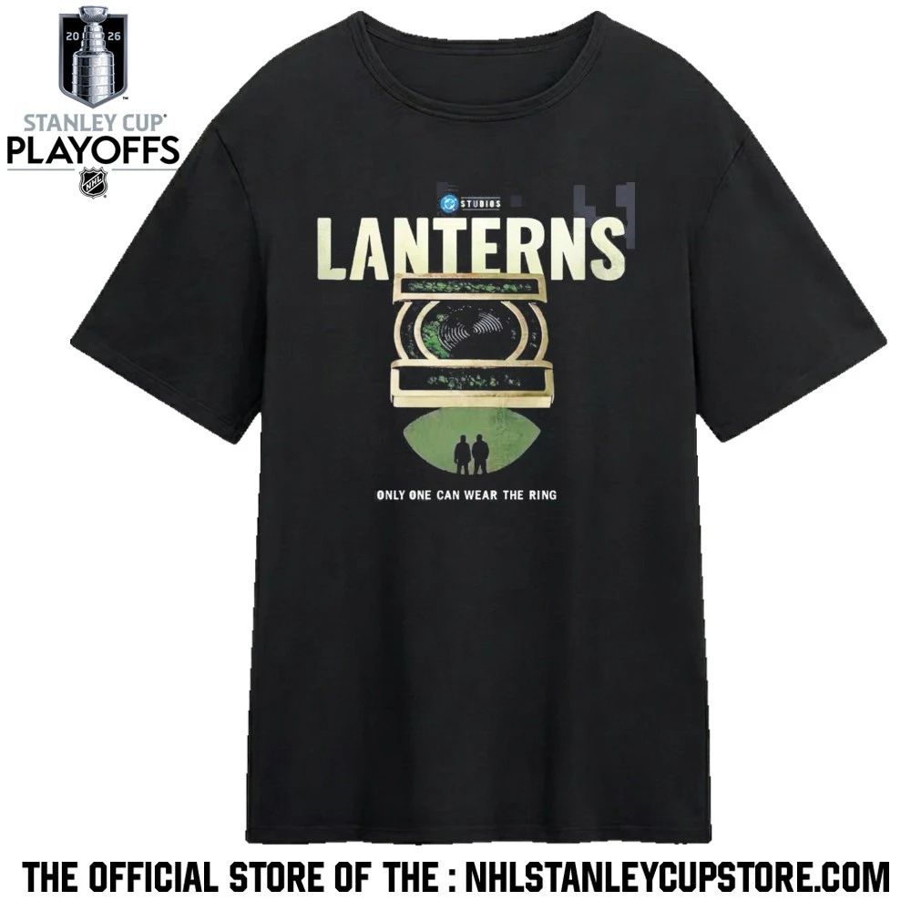 DC Studios Lanterns Series Only One Can Wear The Ring Shirt Unisex , , , Long Sleeve Tee