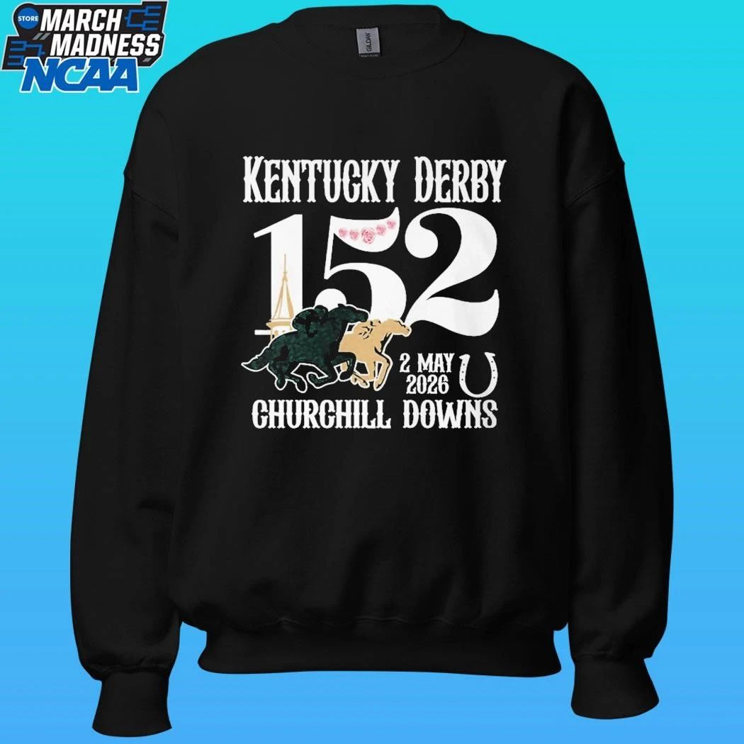 Kentucky Derby 152th Churchill Downs Run For The Roses 2026 Shirt Unisex , , , Long Sleeve Tee