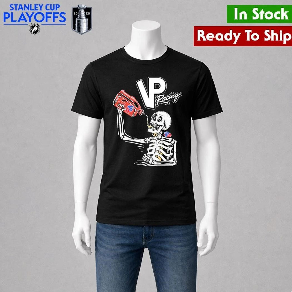 2026 Vp Racing Skeleton Shirt Unisex , , , Long Sleeve Tee
