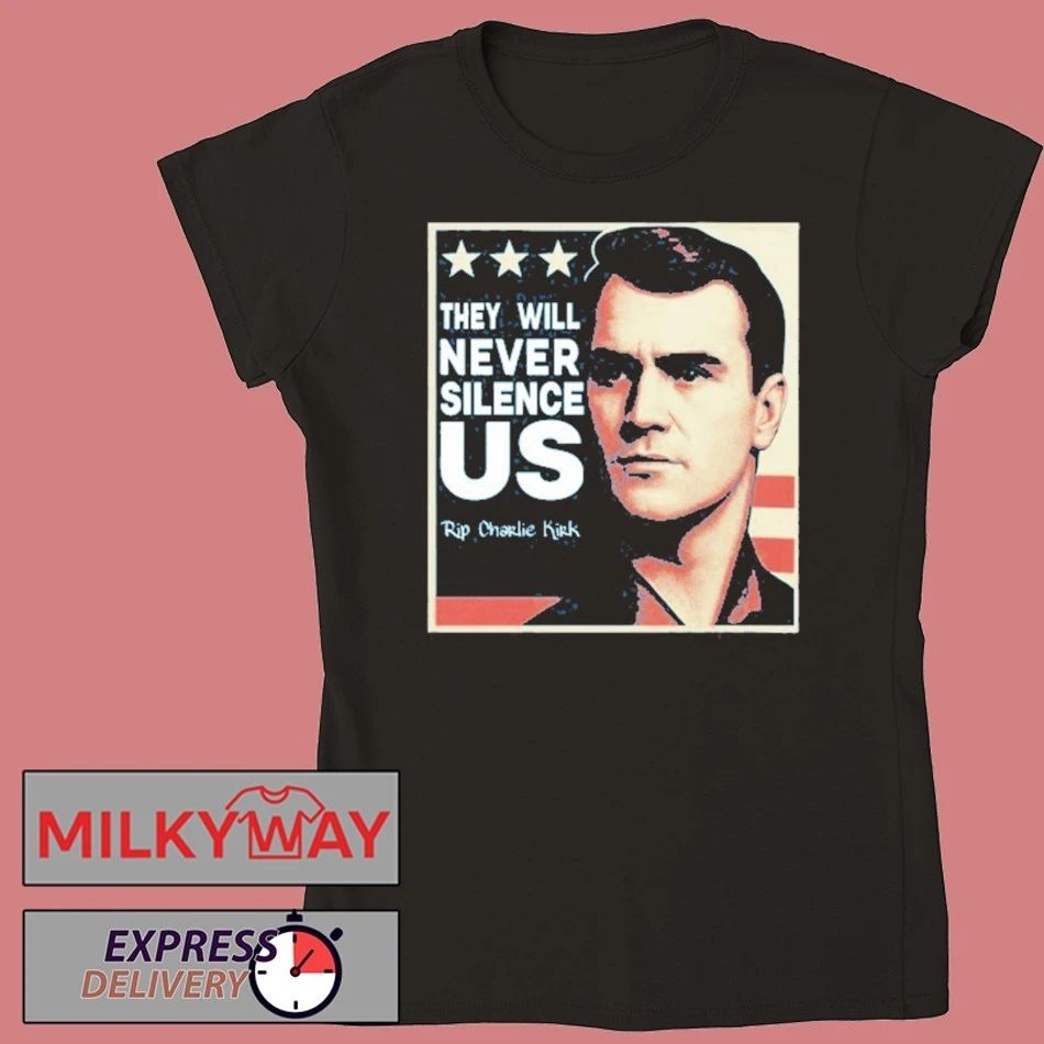 They Will Never Silence Us 2025 Shirt Unisex , , , Long Sleeve Tee