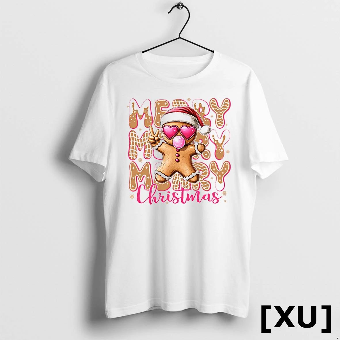 Gingerbread Merry Christmas Cute Tshirts Sweater Unisex , , , Long Sleeve Tee
