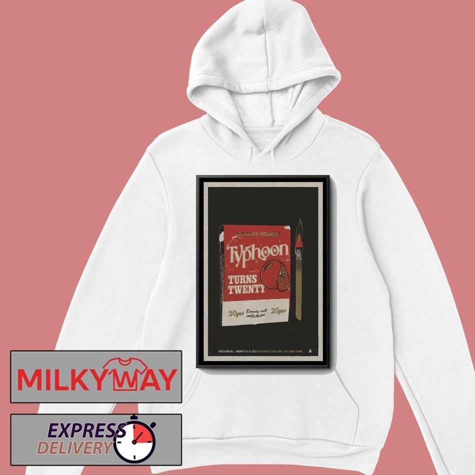 Typhoon January 2026 Concert Poster shirt Unisex , , , Long Sleeve Tee