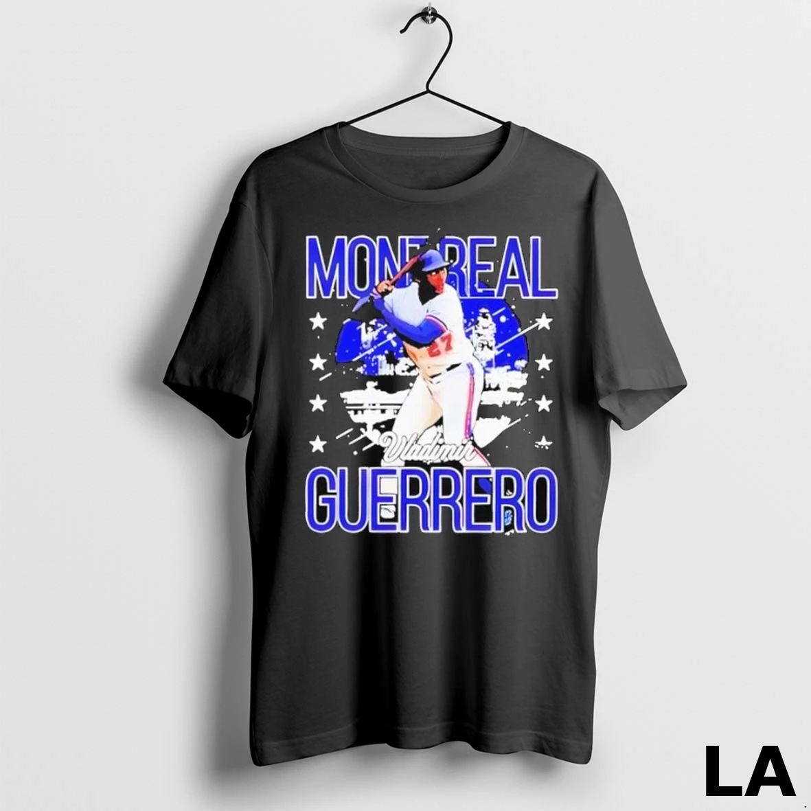Original Vladimir Guerrero Montreal Skyline Swing Ladies Unisex , , , Long Sleeve Tee