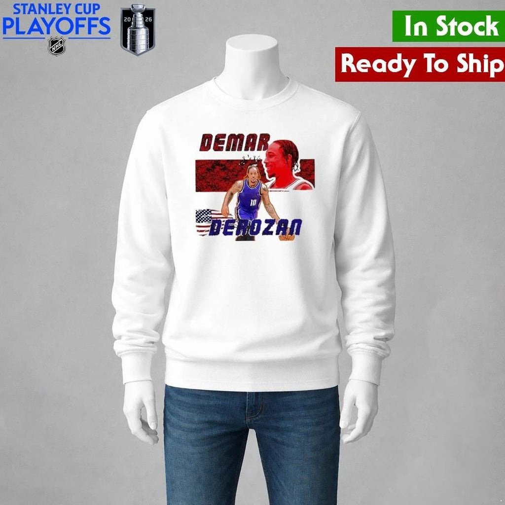 DeMar DeRozan Sacramento Kings NBA Shirt Unisex , , , Long Sleeve Tee