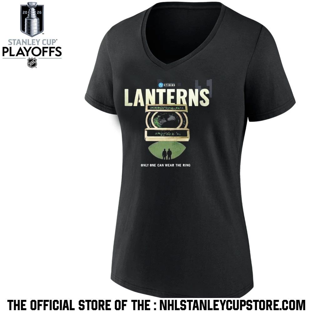 DC Studios Lanterns Series Only One Can Wear The Ring Shirt Unisex , , , Long Sleeve Tee