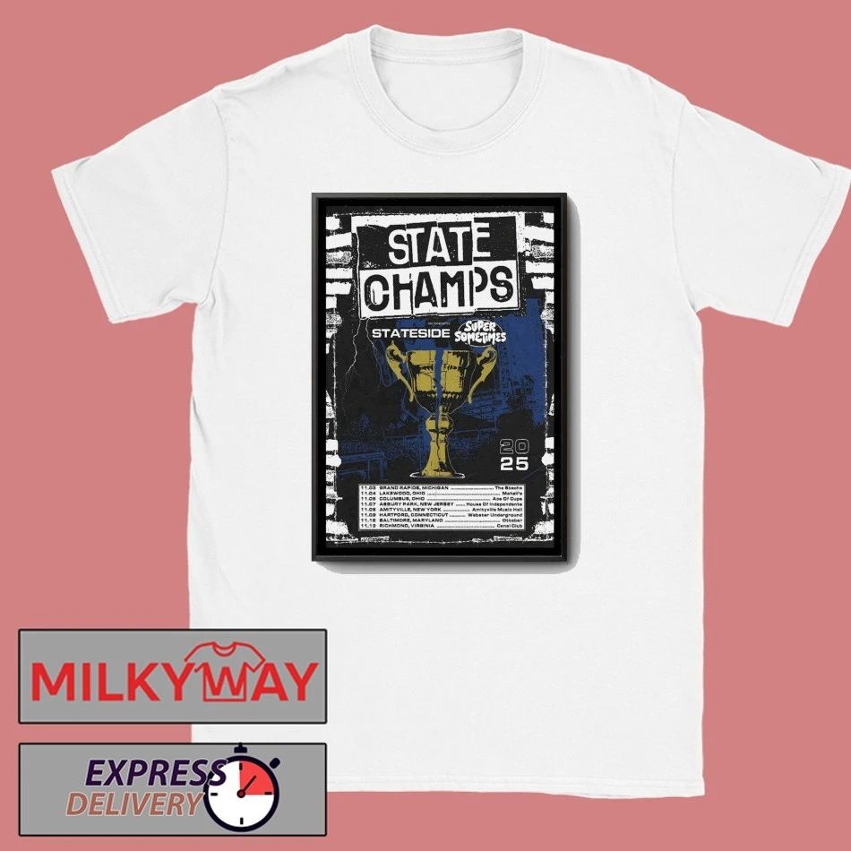 State Champs November 2025 Concert Poster shirt Unisex , , , Long Sleeve Tee
