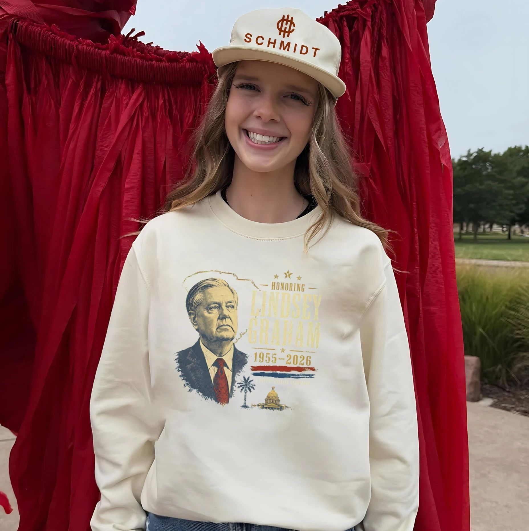 Honoring Lindsey Graham 1955-2026 A South Carolina Statesman shirt