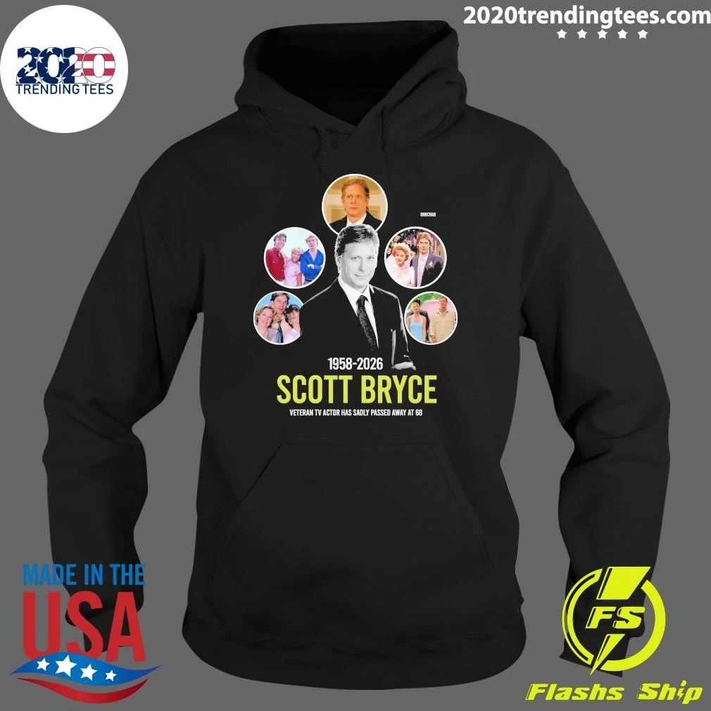Scott Bryce 1958-2026 Veteran Tv Actor Has Sadly Passed Away At 68 Shirt