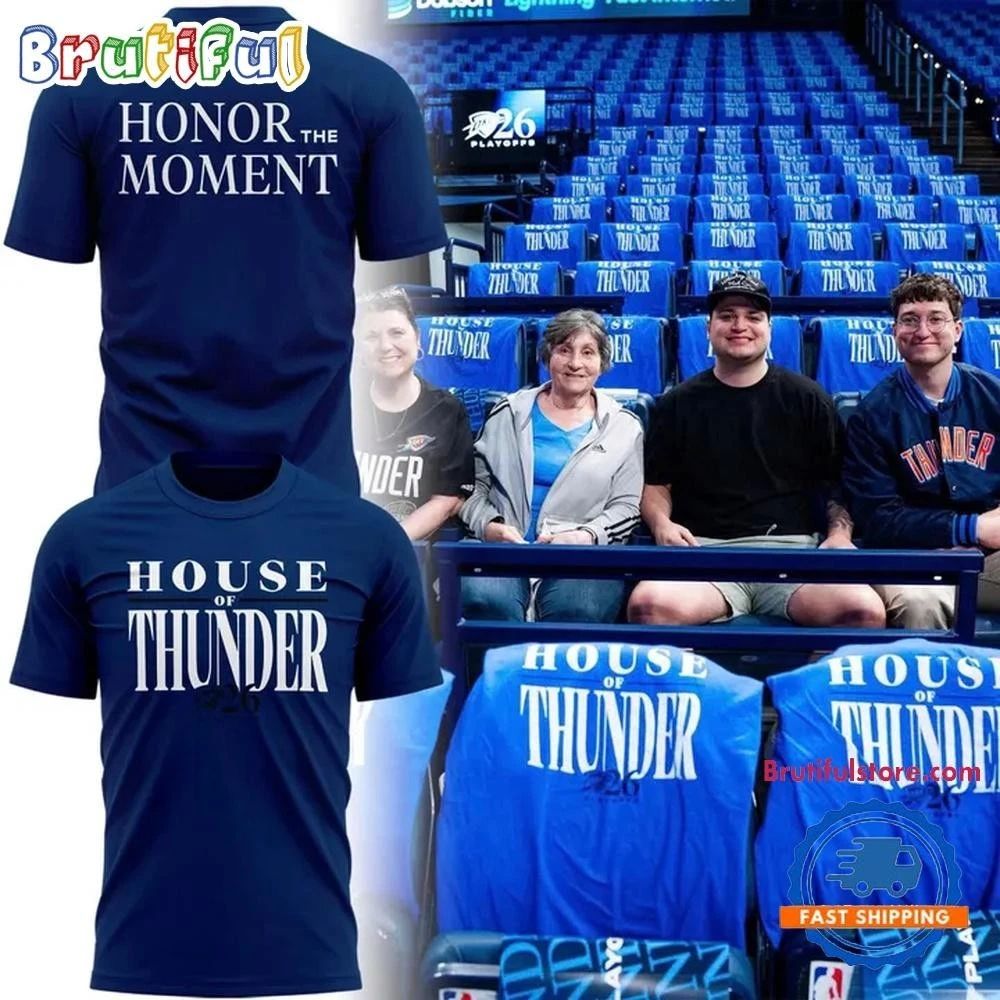 Oklahoma City Thunder 2026 Playoffs House Of Thunder Shirt Unisex , , , Long Sleeve Tee