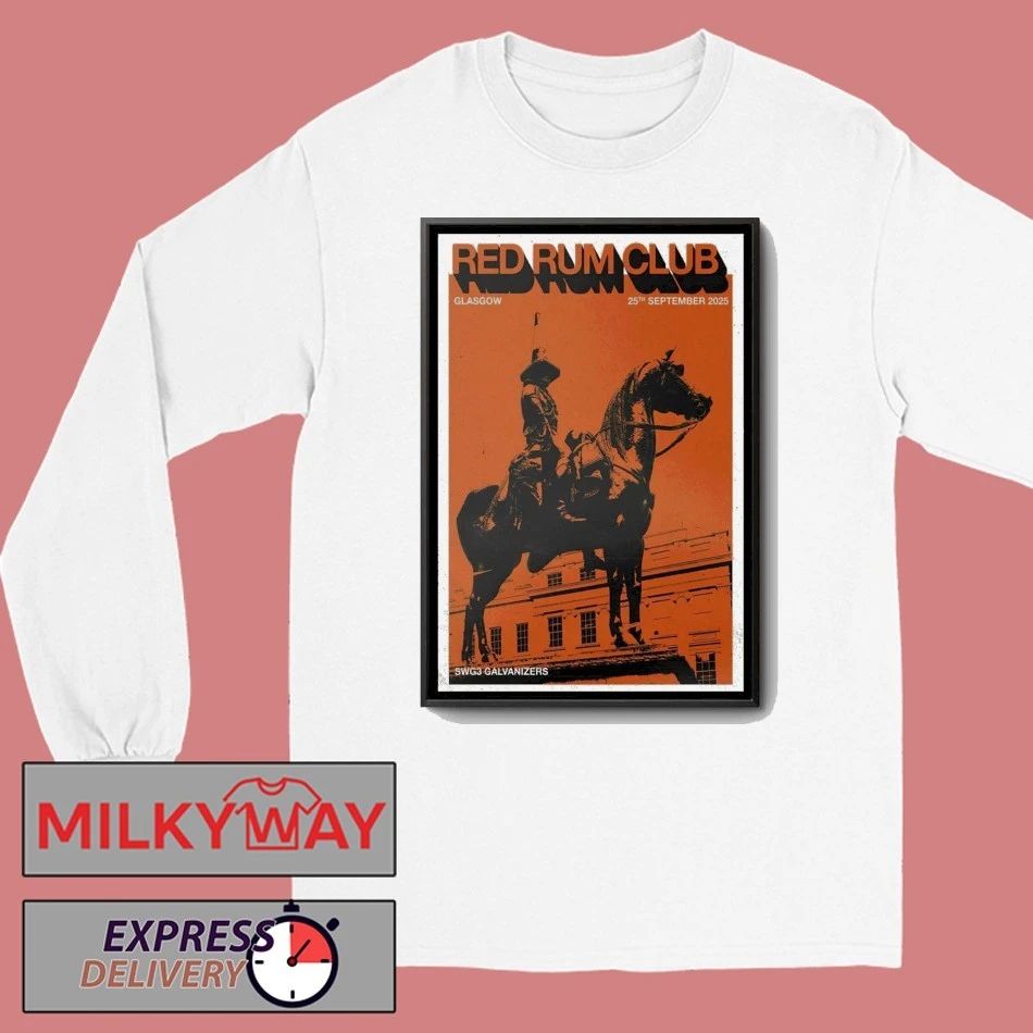 Red Rum Club SWG3 Galvanizers Poster shirt Unisex , , , Long Sleeve Tee