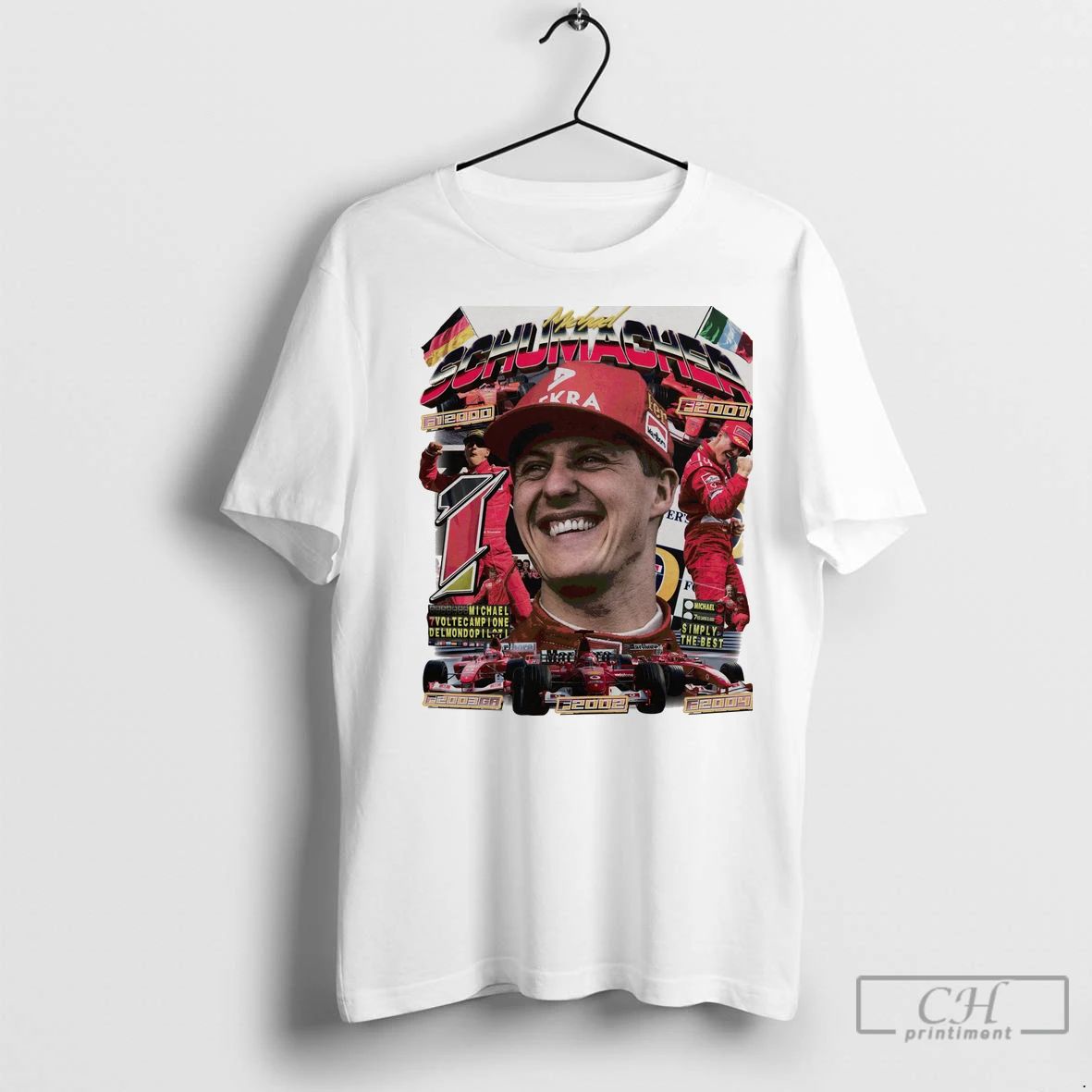 Premium Michael Schumacher Tee 4 Unisex , , , Long Sleeve Tee