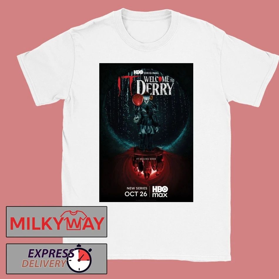 IT Welcome To Derry It Begins Here New Series On HBO Max October 26 2025 shirt Unisex , , , Long Sleeve Tee