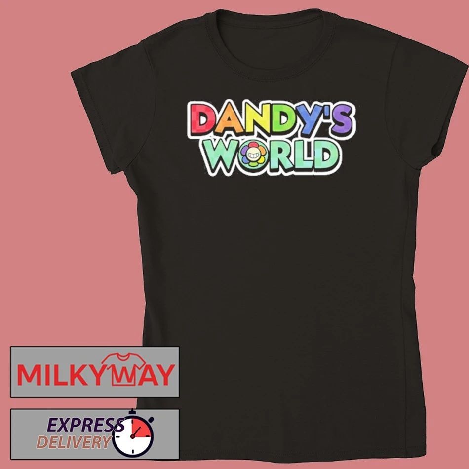 Dandy’s World Natural Logo New Shirt Unisex , , , Long Sleeve Tee