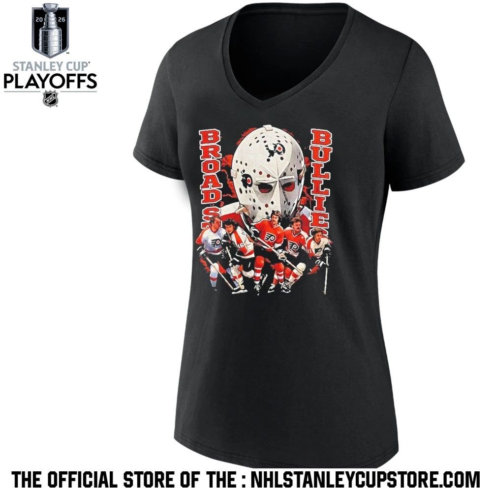 Broad Street Bullies Philadelphia Flyers Vintage Hockey Nhl Graphic Shirt Unisex , , , Long Sleeve Tee