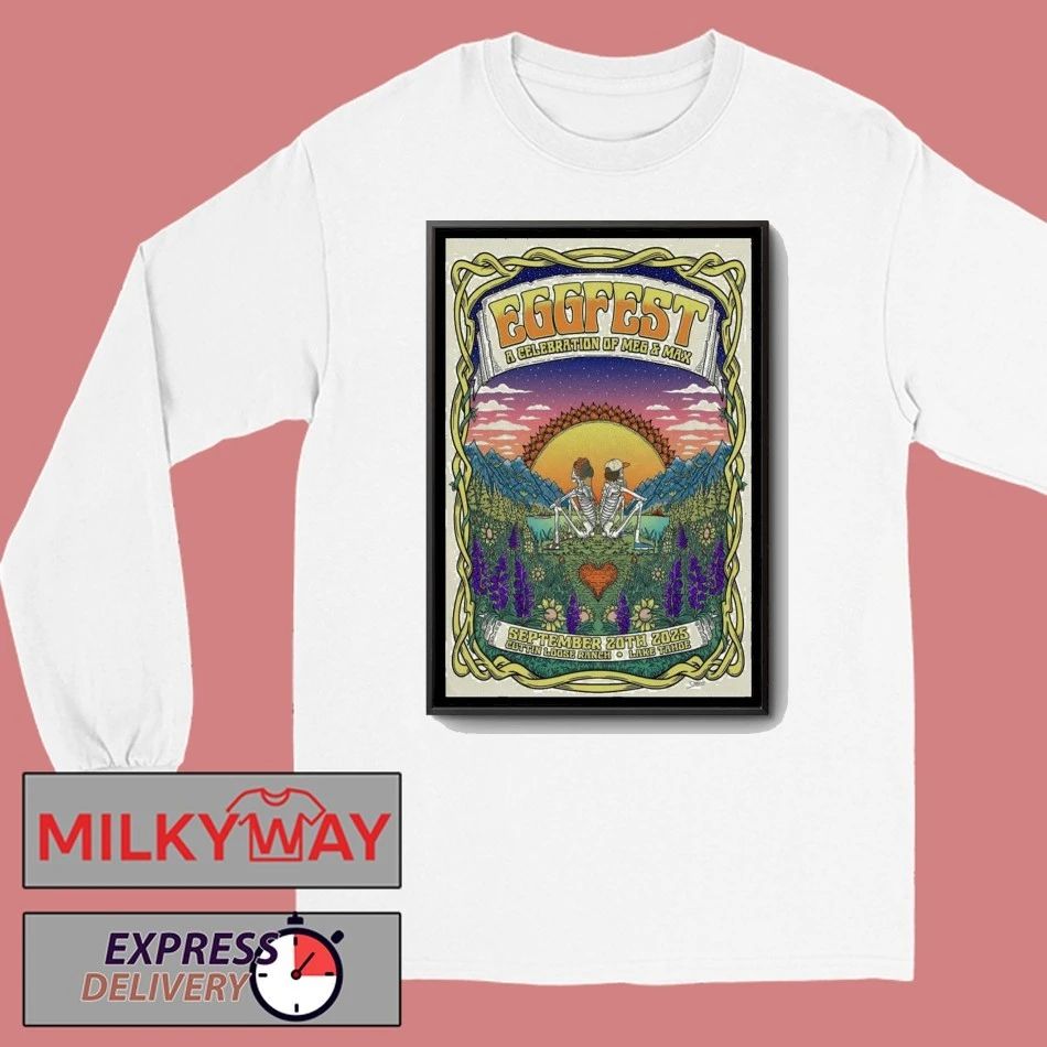 Eggfest Festival Celebration 2025 Poster shirt Unisex , , , Long Sleeve Tee