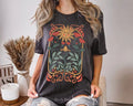 Boho Floral Art Nouveau Comfort Tee Shirt Women Unisex , , , Long Sleeve Tee