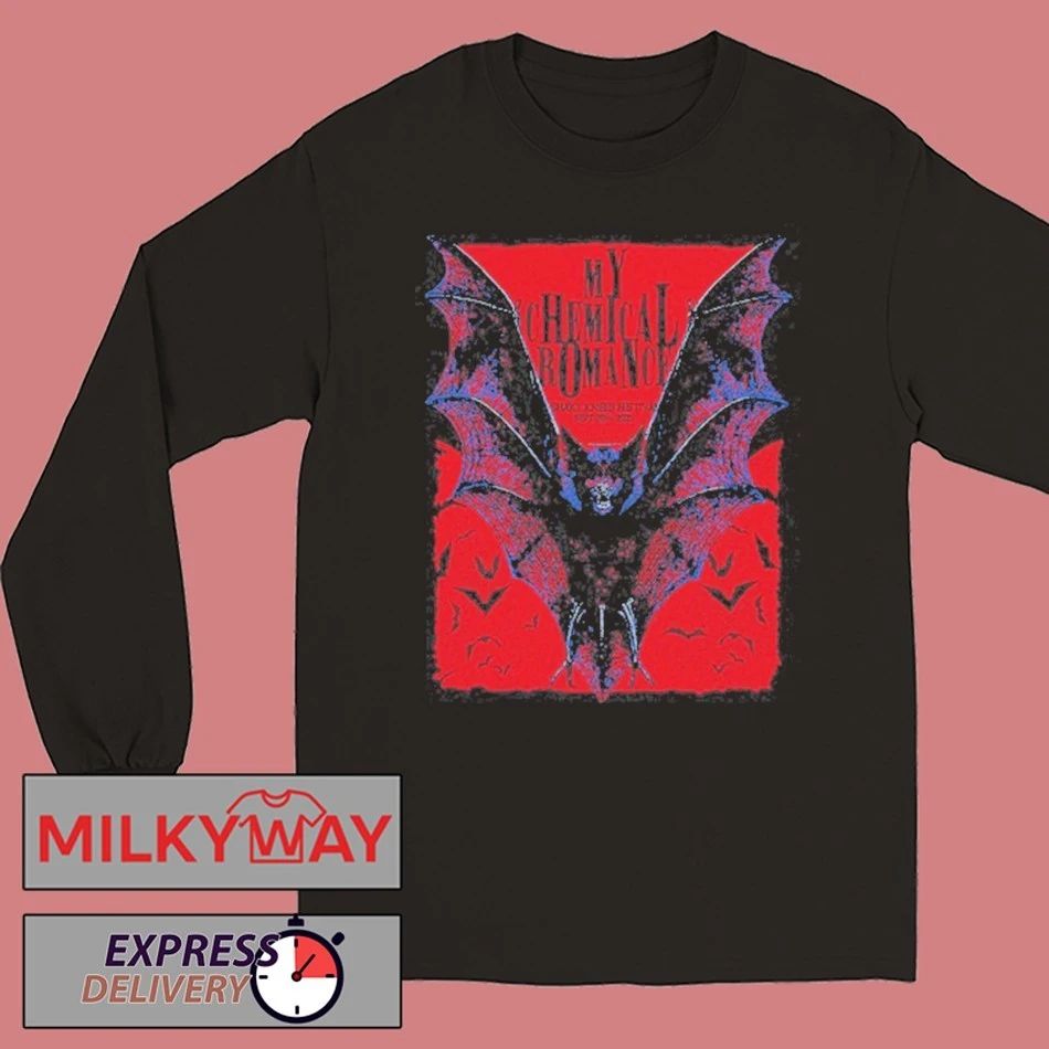 My Chemical Romance Shaky Knees Festival 09-20-2025 Shirt Unisex , , , Long Sleeve Tee