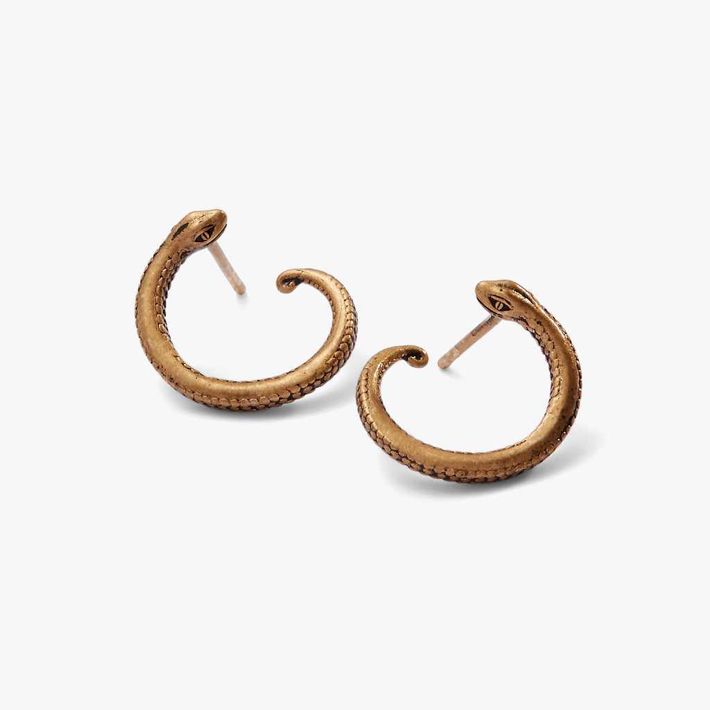 Untamed Snake Hoop Earrings T-Shirts