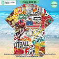 US Football Series Hawaiian Shirt