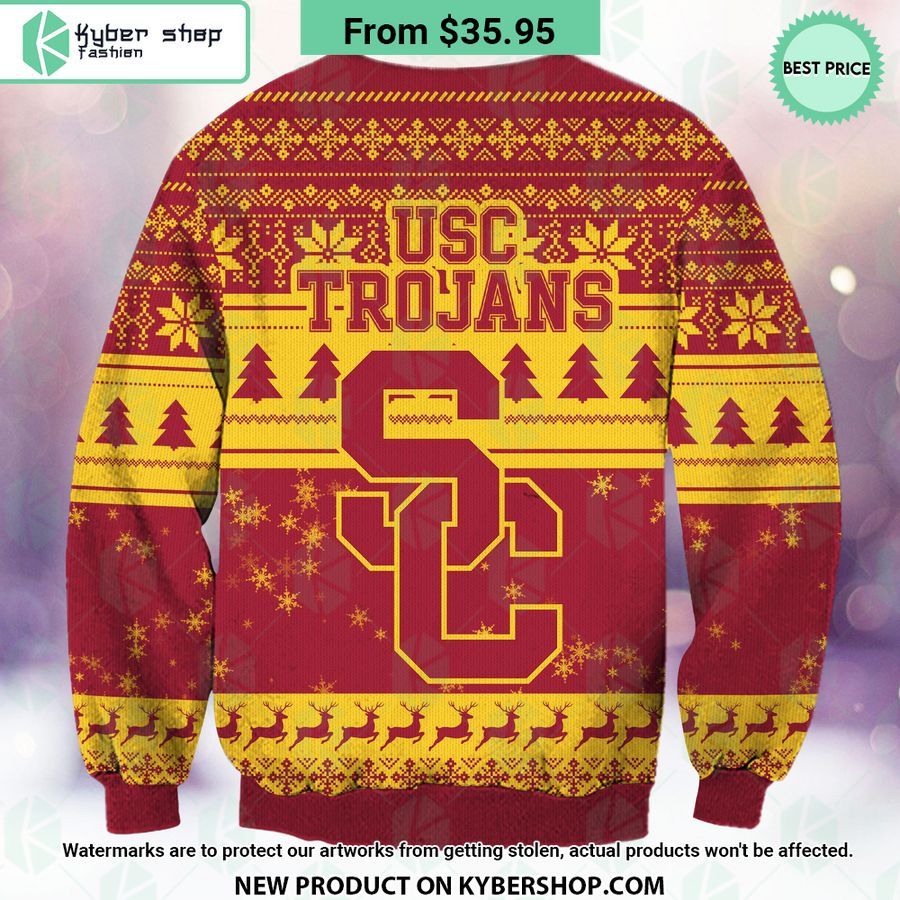USC Trojans Grinch Christmas Sweater
